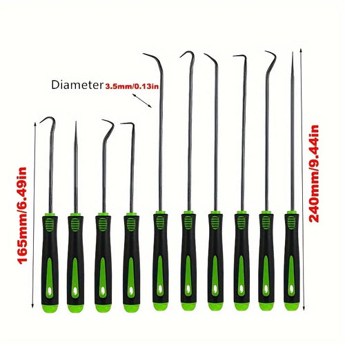 4/10PCS Car Oil Seal Screwdriver Set Hose Removal Hook Set O Seal Gasket Puller Remover Pick Hooks Repair Tools Craft Hand Tool
